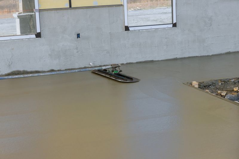 Finished Concrete Floor