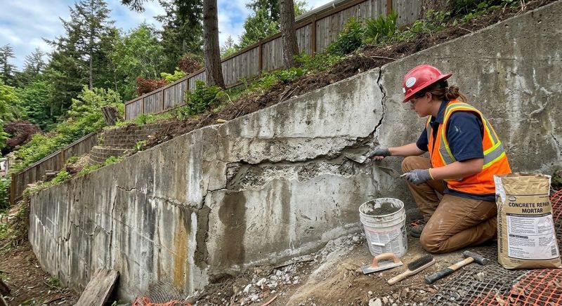 Poured Wall Repair in Corpus Christi, TX